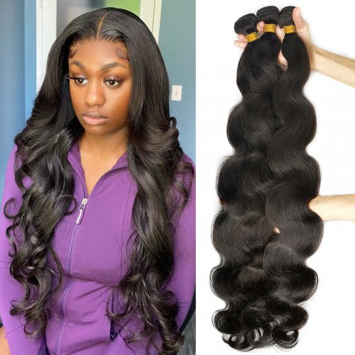 Human Hair Weave Bundles  10A  BodyWave Virgin Human Hair Bundles