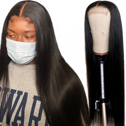 Bone Straight Lace Front Wig Cheap Human Hair Wigs Indian Hair 4x4 13x4 Wigs For Women Human Hair