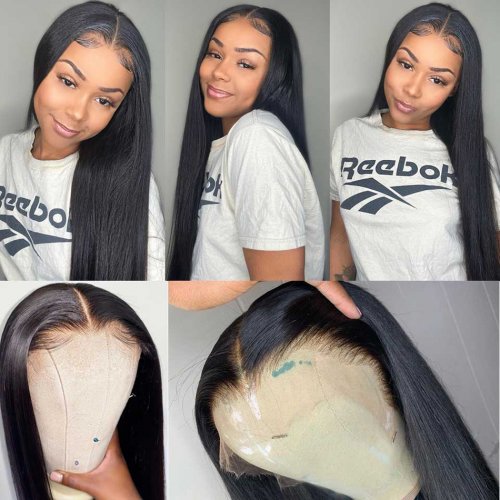 Bone Straight Lace Front Wig Cheap Human Hair Wigs Indian Hair 4x4 13x4 Wigs For Women Human Hair