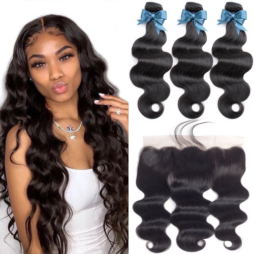 Body Wave Bundles 26 28 Inch Bundle Brazilian raw Human Hair Bundles Remy Hair water wave bundles Weaves Deals Wholesale tissage