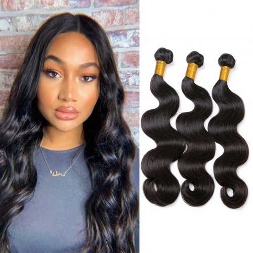 Malaysian Hair Body Wave With Closure Human Hair Bundles With Closure Lace Closure Remy Human Hair Extension