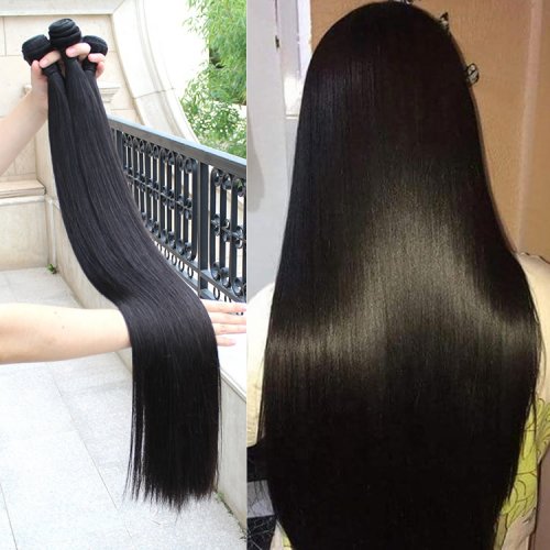 Human 8A 9A 10A Grade Straight Bundle 100% Unprocessed Virgin Human Hair Wholesale