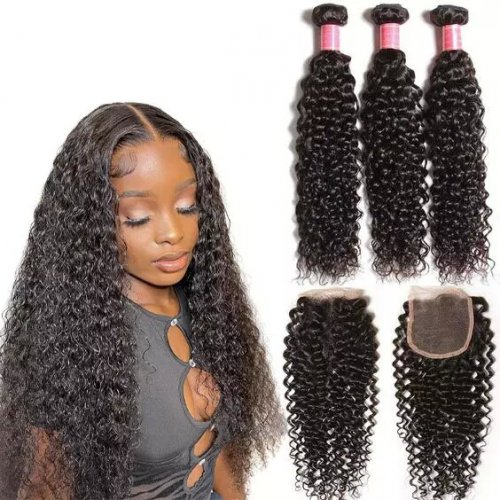 Free Sample Wholesale Human Hair Weave Bundles With Lace Frontal Closure,Raw Mink Brazilian Cuticle Aligned Hair Vendors