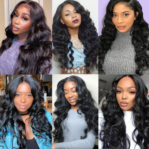 Loose Wave Human Hair Malaysian Virgin Hair Wave 3 Bundles Hair Weaves Weft Natural Color Remy Extensions