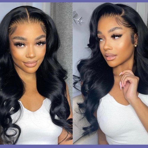 So Great Body Wave Lace Front Human Hair Wig for Black Women Pre Plucked Brazilian 13x4 30 Inch Loose Wave Hd Lace Frontal Wigs