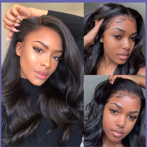 So Great Body Wave Lace Front Human Hair Wig for Black Women Pre Plucked Brazilian 13x4 30 Inch Loose Wave Hd Lace Frontal Wigs