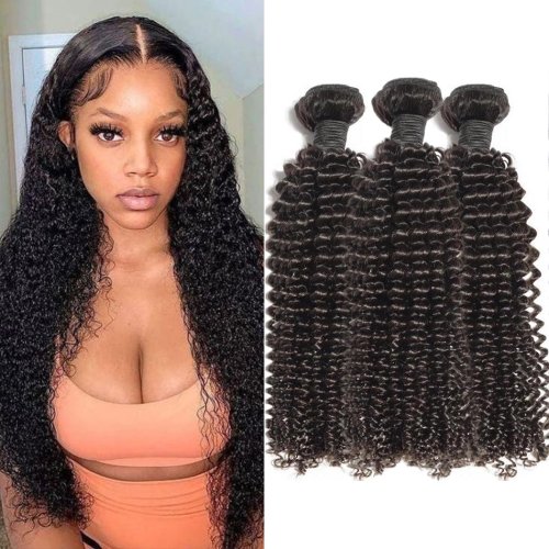 Kinky Curly bundles with Closure Afro Kinky Curly Human Hair Bundles with Closure Brazilian hair bundles with hd Lace Frontal