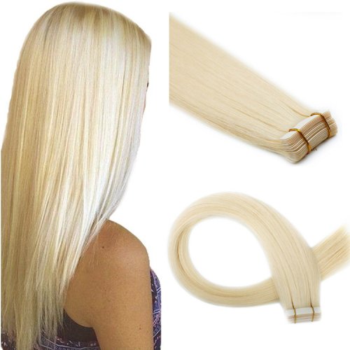 Custom Tape Ins Extensions Raw Hair Bone Straight Human Hair Extension Indian Human Hair Extension