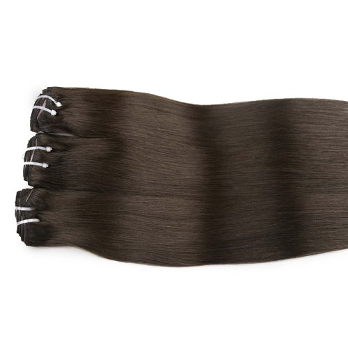 luxury high quality cute baby hair crystal clip in 100% human hair extensions